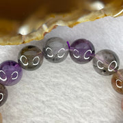 Natural Auralite Crystal Bracelet 极光手链 30.81g 10.9 mm 18 Beads - Huangs Jadeite and Jewelry Pte Ltd