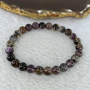 Natural Auralite Crystal Bracelet 极光手链 13.41g 7.2 mm 26 Beads - Huangs Jadeite and Jewelry Pte Ltd