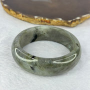 Natural Labradorite Bangle 68.43g 19.2 by 8.5mm Inner Diameter 55.3cm - Huangs Jadeite and Jewelry Pte Ltd