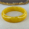 Yellow Quartzite Jade Bangle 天山玉手镯 Internal Diameter 62.6mm 74.70g 18.1 by 8.8mm