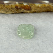 Type A Semi Icy Light Green Jadeite Mini Ruyi Pendant 2.10g 19.2 by 12.9 by 5.3mm - Huangs Jadeite and Jewelry Pte Ltd