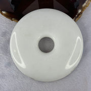 Natural Afghan Jade Shan Shui Ping An Kou Donut with Galloping Horse 天然玉石阿富汗玉玉璧玉扣  和氏璧平安扣玉摆件 259.48g 104.8 by 100.8 by 49.6mm - Huangs Jadeite and Jewelry Pte Ltd