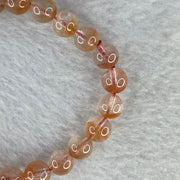 Natural Ferruginous Quartz Bracelet 17.08g 15cm 8.3mm 23 Beads - Huangs Jadeite and Jewelry Pte Ltd