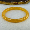 Transparent Orangey Yellow Quartzite Jade Bangle 天山玉手镯 Internal Diameter 59.4mm 29.90g 8.6 by 8.2mm