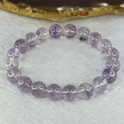 Natural Super 7 Amethyst Beads Bracelet 天然紫超七手链 24.90g 16cm 9.8mm 20 Beads - Huangs Jadeite and Jewelry Pte Ltd