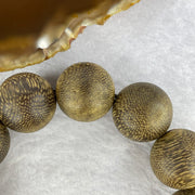 Natural Vietnam Agarwood Beads Bracelet 54.21g 19.9mm 12 Beads (Sinking Type) - Huangs Jadeite and Jewelry Pte Ltd