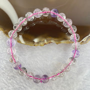 Natural super 7 Crystal Bracelet 15.38g 7.8mm 25beads - Huangs Jadeite and Jewelry Pte Ltd