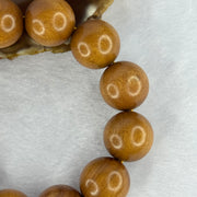 Natural Dalbergia Rosewood Beads Bracelet 黄花梨精雕民族风个性佛珠手串 71.28g 20.5mm 20.4mm 12 Beads - Huangs Jadeite and Jewelry Pte Ltd