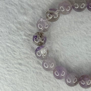 Natural Super 7 Amethyst Beads Bracelet 天然紫超七手链 29.90g 16cm 11.0mm 18 Beads - Huangs Jadeite and Jewelry Pte Ltd