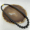 Natural Dark Matt Amber Beads Necklace 特一 31.52g 50cm 7.2 - 15.0mm 51 Beads