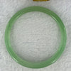 Green Quartzite Jade Bangle 天山玉手镯 28.09g Internal Diameter 58.3mm 9.8 by 6.9mm