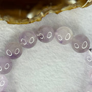 Natural Super 7 Amethyst Beads Bracelet 天然紫超七手链 57.52g 19cm 14.0mm 16 Beads - Huangs Jadeite and Jewelry Pte Ltd