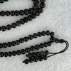 Natural Black Gold King Amber Beads Bracelet 天然黑金翁王琥珀手链 9.65g 50cm 5.0mm 118 Beads