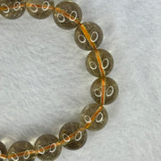 Natural Golden Rutilated Quartz Beads 天然金发水晶手链 48.72g 18.5cm 13.0mm 17 Beads - Huangs Jadeite and Jewelry Pte Ltd