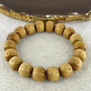 Natural Wild Old India Sandalwood Bracelet 老山檀手链  14.57g 12.4 mm 18 Beads - Huangs Jadeite and Jewelry Pte Ltd