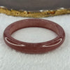 Strawberry Quartz Bangle 草莓水晶手链 41.04g Internal Diameter 58.7mm 12.0 by 8.2mm