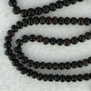 Natural Black Gold King Amber Beads Bracelet 天然黑金翁王琥珀手链 9.65g 50cm 5.0mm 118 Beads