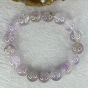 Natural Super 7 Amethyst Beads Bracelet 天然紫超七手链 42.42g 18cm 12.4mm 17 Beads - Huangs Jadeite and Jewelry Pte Ltd