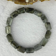 Natural Labradorite Bracelet 19.69g 15cm 11.9 by 7.7mm 15 Lulu Tong - Huangs Jadeite and Jewelry Pte Ltd