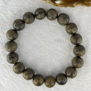 Natural Old Wild Indonesia Agarwood Beads Bracelet (Sinking Type) 天然老野生印尼沉香珠手链 21.07g 20cm / 13.3 mm 18 Beads - Huangs Jadeite and Jewelry Pte Ltd