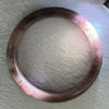 Transparent Purple Quartzite Jade Bangle 天山玉手镯 Internal Diameter 59.5mm 60.70g 15.2 by 9.1mm