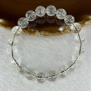 Natural Titanium Rutilated Clear Quartz 24.44g 16.5cm 9.7mm 20 Beads - Huangs Jadeite and Jewelry Pte Ltd