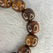 Natural China Hainan Huang Hua Li Beads Bracelet 天然中国海南黄花梨手链 27.00g 15.1 mm 14 Beads - Huangs Jadeite and Jewelry Pte Ltd