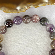 Natural Auralite Crystal Bracelet 33.11g 10.8 mm 19 Beads - Huangs Jadeite and Jewelry Pte Ltd