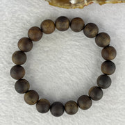 Natural Hainan Wild Old Agarwood Bracelet (Floating) 天然海南野生老树沉香手链 10.74g 17.5cm 11.3mm 19 Beads - Huangs Jadeite and Jewelry Pte Ltd