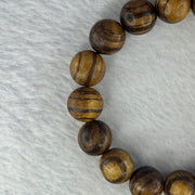 Natural Agarwood Beads Bracelet (Almost no Smell) 沉香木手链11.55g 18cm 12.1mm 17 Beads - Huangs Jadeite and Jewelry Pte Ltd