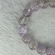 Natural Super 7 Amethyst Beads Bracelet 天然紫超七手链 43.09g 18cm 12.4mm 17 Beads - Huangs Jadeite and Jewelry Pte Ltd