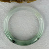 Type A Semi ICY Jelly Green Piao Hua with Lavender and Yellow Jadeite Bangle 49.99g Internal Diameter 53.25mm 11.9 by 8.14mm With SGA Singapore Gemology Authority Cert No 22W54214 (Internal Line)