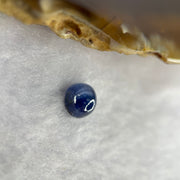 Natural Blue Sapphire Cabochon 2.20 ct 6.5 by 6.9 by 4.5mm - Huangs Jadeite and Jewelry Pte Ltd