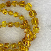 Natural Amber 琥珀 Beads Necklace 11.89g 8.6 to 5.8 mm 61 Beads - Huangs Jadeite and Jewelry Pte Ltd