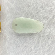 Type A Green Pea Pod Jadeite 2.89g 12.4 by 23.7 by 5.4mm - Huangs Jadeite and Jewelry Pte Ltd