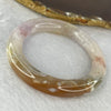 Natural Flower Agate Bangle 58.29g 11.8 by 11.8 mm Internal Diameter 55.3 mm - Huangs Jadeite and Jewelry Pte Ltd