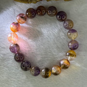 Natural Auralite 23 Bracelet 天然极光23手链 40.02g 18cm 11.9mm 18 Beads - Huangs Jadeite and Jewelry Pte Ltd