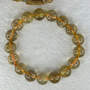 Natural Golden Rutilated Quartz Beads 天然金发水晶手链 41.16g 17.5mm 12.3mm 17 Beads - Huangs Jadeite and Jewelry Pte Ltd