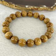 Natural Wild Old India Sandalwood Bracelet 老山檀手链  9.86g 10.3 mm 19 Beads - Huangs Jadeite and Jewelry Pte Ltd