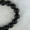 Rare Natural Lighting Strike Yabai Beads Bracelet 罕见天然雷击崖柏手链 11.37g 17.5cm 12.0mm 17 Beads - Huangs Jadeite and Jewelry Pte Ltd