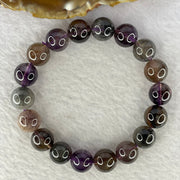 Natural Auralite Crystal Bracelet 极光手链 35.43g 11.4 mm 18 Beads - Huangs Jadeite and Jewelry Pte Ltd