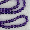 Good Grade Natural Amethyst Necklace 39.71g 52cm 7.3 by 79 Beads