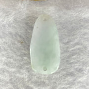 Type A Green Pea Pod Jadeite 3.9g 12.3 by 25.1 by 6.4mm - Huangs Jadeite and Jewelry Pte Ltd