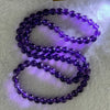 Good Grade Natural Amethyst Necklace 39.51g 7.3mm 79 Beads