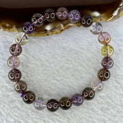 Natural Auralite Crystal Bracelet 极光手链 17.04g 8.3 mm 23 Beads - Huangs Jadeite and Jewelry Pte Ltd