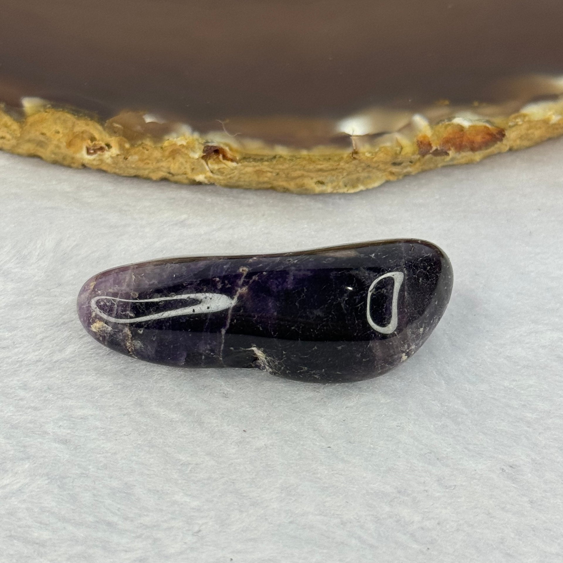 Natural Amethyst Mini Display 19.96g 45.7 by 21.9 by 15.6mm - Huangs Jadeite and Jewelry Pte Ltd