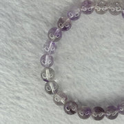 Natural Super 7 Amethyst Beads Bracelet 天然紫超七手链 15.34g 16cm 7.8mm 25 Beads - Huangs Jadeite and Jewelry Pte Ltd