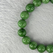 Natural Emerald And Ruby Zoisite Beads Bracelet 47.04g 18cm 11.8mm 18 Beads - Huangs Jadeite and Jewelry Pte Ltd