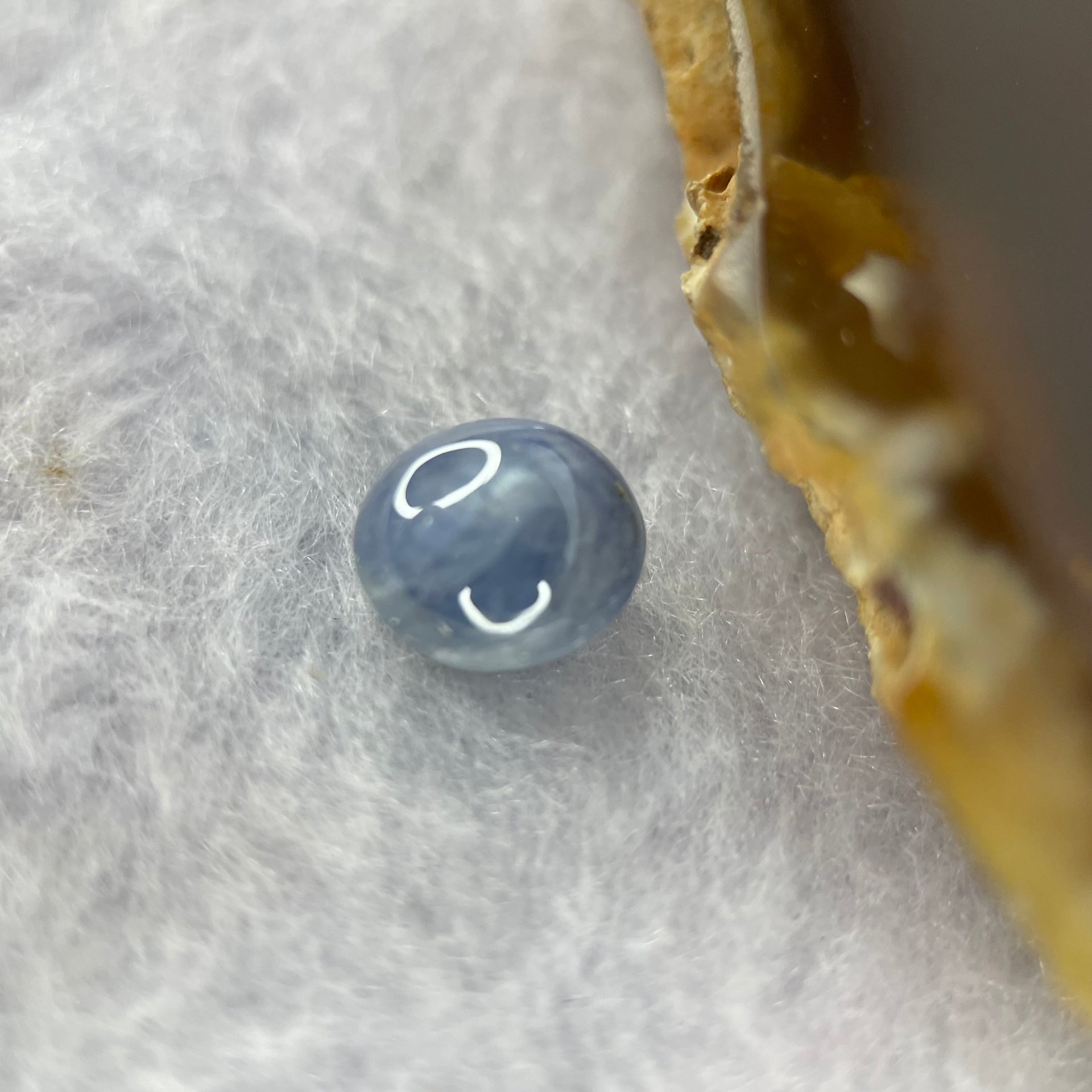 Natural Blue Star Sapphire 4.15 ct 8.5 by 8.1 by 5.3mm - Huangs Jadeite and Jewelry Pte Ltd