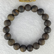 Rare Very Very High End Very Old Wild Vietnam Qi Nan Sinking Type Agarwood Beads Bracelet 罕见非常高端非常古老野生越南奇南沉沉型沉香珠手链 14.86g 17cm 11.2 mm 19 Beads - Huangs Jadeite and Jewelry Pte Ltd